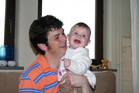 Petite photo avec mon papa chéri...